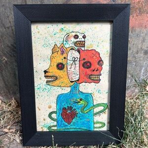 Original folk art painting